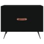 Mesa de centro madera de ingeniería negro 50x50x40 cm de vidaXL, Mesas de centro - Ref: Foro24-829334, Precio: 41,61 €, Descu...