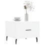 Mesa de centro madera de ingeniería blanca 50x50x40 cm de vidaXL, Mesas de centro - Ref: Foro24-829428, Precio: 41,77 €, Desc...