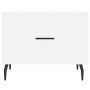 Mesa de centro madera de ingeniería blanca 50x50x40 cm de vidaXL, Mesas de centro - Ref: Foro24-829428, Precio: 41,77 €, Desc...