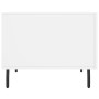Mesa de centro madera de ingeniería blanca 50x50x40 cm de vidaXL, Mesas de centro - Ref: Foro24-829428, Precio: 41,77 €, Desc...