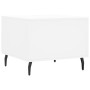 Mesa de centro madera de ingeniería blanca 50x50x40 cm de vidaXL, Mesas de centro - Ref: Foro24-829428, Precio: 41,77 €, Desc...