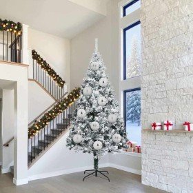 Juego de Esferas de Navidad 3 pcs Plateado Plástico en Decoración Festiva y Estacional | Comprar online en Foru.es