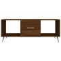 Mesa de centro madera contrachapada roble marrón 102x50x40 cm de vidaXL, Mesas de centro - Ref: Foro24-829275, Precio: 49,36 ...
