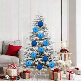 Juego de Esferas de Navidad 9 pcs Azul Plástico en Decoración Festiva y Estacional | Comprar online en Foru.es