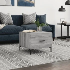 Sonoma gray plywood coffee table 50x50x40 cm by vidaXL, Coffee table - Ref: Foro24-829408, Price: 41,21 €, Discount: %