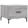 Mesa de centro madera contrachapada gris Sonoma 50x50x40 cm de vidaXL, Mesas de centro - Ref: Foro24-829408, Precio: 41,59 €,...