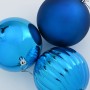 Juego de Esferas de Navidad 9 pcs Azul Plástico en Decoración Festiva y Estacional | Comprar online en Foru.es