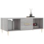 Mesa de centro madera contrachapada gris Sonoma 102x50x40 cm de vidaXL, Mesas de centro - Ref: Foro24-829290, Precio: 48,62 €...