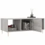 Sonoma gray plywood coffee table 102x50x40 cm by vidaXL, Coffee table - Ref: Foro24-829290, Price: 48,21 €, Discount: %