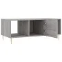 Sonoma gray plywood coffee table 102x50x40 cm by vidaXL, Coffee table - Ref: Foro24-829290, Price: 48,21 €, Discount: %