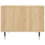 Mesa de centro madera contrachapada roble Sonoma 50x50x40 cm de vidaXL, Mesas de centro - Ref: Foro24-829354, Precio: 39,05 €...
