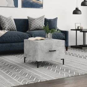 Concrete gray engineered wood coffee table 50x50x40 cm by vidaXL, Coffee table - Ref: Foro24-829404, Price: 40,04 €, Discount: %