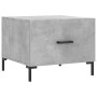 Mesa de centro madera de ingeniería gris hormigón 50x50x40 cm de vidaXL, Mesas de centro - Ref: Foro24-829404, Precio: 40,40 ...