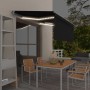 Toldo retráctil manual con persiana y LED antracita 3,5x2,5 m en Toldos | Comprar online en Foru.es