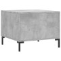 Mesa de centro madera de ingeniería gris hormigón 50x50x40 cm de vidaXL, Mesas de centro - Ref: Foro24-829404, Precio: 40,40 ...