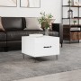 Mesa de centro madera de ingeniería brillo blanco 50x50x40 cm de vidaXL, Mesas de centro - Ref: Foro24-829384, Precio: 42,80 ...
