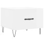 Mesa de centro madera de ingeniería brillo blanco 50x50x40 cm de vidaXL, Mesas de centro - Ref: Foro24-829384, Precio: 42,80 ...