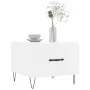Couchtisch aus Holzwerkstoff glänzend weiß 50x50x40 cm von vidaXL, Couchtisch - Ref: Foro24-829384, Preis: 42,41 €, Rabatt: %