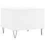 Mesa de centro madera de ingeniería brillo blanco 50x50x40 cm de vidaXL, Mesas de centro - Ref: Foro24-829384, Precio: 42,80 ...