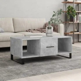 Mesa de centro madera contrachapada gris hormigón 102x50x40 cm de vidaXL, Mesas de centro - Ref: Foro24-829328, Precio: 61,08...