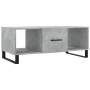 Mesa de centro madera contrachapada gris hormigón 102x50x40 cm de vidaXL, Mesas de centro - Ref: Foro24-829328, Precio: 64,92...
