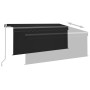 Toldo retráctil manual con persiana y LED antracita 3,5x2,5 m en Toldos | Comprar online en Foru.es