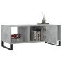 Mesa de centro madera contrachapada gris hormigón 102x50x40 cm de vidaXL, Mesas de centro - Ref: Foro24-829328, Precio: 64,92...