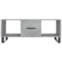 Mesa de centro madera contrachapada gris hormigón 102x50x40 cm de vidaXL, Mesas de centro - Ref: Foro24-829328, Precio: 64,92...