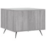 Mesa de centro madera de ingeniería gris Sonoma 50x50x40 cm de vidaXL, Mesas de centro - Ref: Foro24-829344, Precio: 40,09 €,...