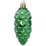 Bola de Piña de Navidad 40 pcs Verde Plástico en Decoración Festiva y Estacional | Comprar online en Foru.es