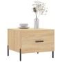 Mesa de centro madera contrachapada roble Sonoma 50x50x40 cm de vidaXL, Mesas de centro - Ref: Foro24-829418, Precio: 42,77 €...
