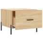 Mesa de centro madera contrachapada roble Sonoma 50x50x40 cm de vidaXL, Mesas de centro - Ref: Foro24-829418, Precio: 42,77 €...