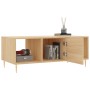 Mesa de centro madera contrachapada roble Sonoma 102x50x40 cm de vidaXL, Mesas de centro - Ref: Foro24-829287, Precio: 49,89 ...