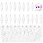 Esfera Espiral de Navidad 40 pcs Plástico en Decoración Festiva y Estacional | Comprar online en Foru.es