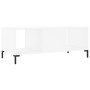 Mesa de centro madera contrachapada blanco 102x50x40 cm de vidaXL, Mesas de centro - Ref: Foro24-829300, Precio: 53,97 €, Des...