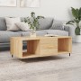 Mesa de centro madera contrachapada roble Sonoma 102x50x40 cm de vidaXL, Mesas de centro - Ref: Foro24-829279, Precio: 47,75 ...