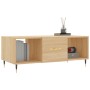 Mesa de centro madera contrachapada roble Sonoma 102x50x40 cm de vidaXL, Mesas de centro - Ref: Foro24-829279, Precio: 47,75 ...