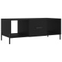 Mesa de centro madera contrachapada negro 102x50x40 cm de vidaXL, Mesas de centro - Ref: Foro24-829309, Precio: 53,43 €, Desc...