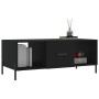 Mesa de centro madera contrachapada negro 102x50x40 cm de vidaXL, Mesas de centro - Ref: Foro24-829309, Precio: 53,43 €, Desc...