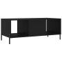 Mesa de centro madera contrachapada negro 102x50x40 cm de vidaXL, Mesas de centro - Ref: Foro24-829309, Precio: 53,43 €, Desc...