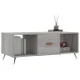 Mesa de centro madera contrachapada gris Sonoma 102x50x40 cm de vidaXL, Mesas de centro - Ref: Foro24-829274, Precio: 48,94 €...