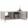 Mesa de centro madera contrachapada gris Sonoma 102x50x40 cm de vidaXL, Mesas de centro - Ref: Foro24-829274, Precio: 49,36 €...