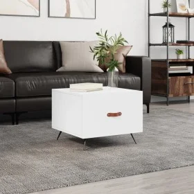 Weißer Couchtisch aus Holzwerkstoff, 50 x 50 x 40 cm von vidaXL, Couchtisch - Ref: Foro24-829332, Preis: 41,09 €, Rabatt: %