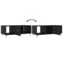 Mesa de centro madera contrachapada negro 102x50x40 cm de vidaXL, Mesas de centro - Ref: Foro24-829269, Precio: 69,39 €, Desc...