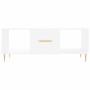 Mesa de centro madera contrachapada blanco 102x50x40 cm de vidaXL, Mesas de centro - Ref: Foro24-829284, Precio: 51,51 €, Des...