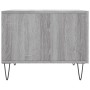 Mesa de centro madera contrachapada gris Sonoma 50x50x40 cm de vidaXL, Mesas de centro - Ref: Foro24-829392, Precio: 38,53 €,...