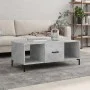 Mesa de centro madera contrachapada gris hormigón 102x50x40 cm de vidaXL, Mesas de centro - Ref: Foro24-829304, Precio: 52,42...