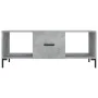 Mesa de centro madera contrachapada gris hormigón 102x50x40 cm de vidaXL, Mesas de centro - Ref: Foro24-829304, Precio: 52,42...