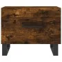 Mesa de centro madera contrachapada roble ahumado 50x50x40 cm de vidaXL, Mesas de centro - Ref: Foro24-829454, Precio: 44,70 ...