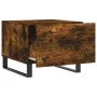 Mesa de centro madera contrachapada roble ahumado 50x50x40 cm de vidaXL, Mesas de centro - Ref: Foro24-829454, Precio: 44,70 ...